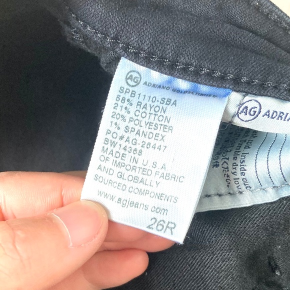 ADRIANO GOLDSCHMIED The Stilt - Skinny Jeans - Black - Size 26 - Picture 10 of 13